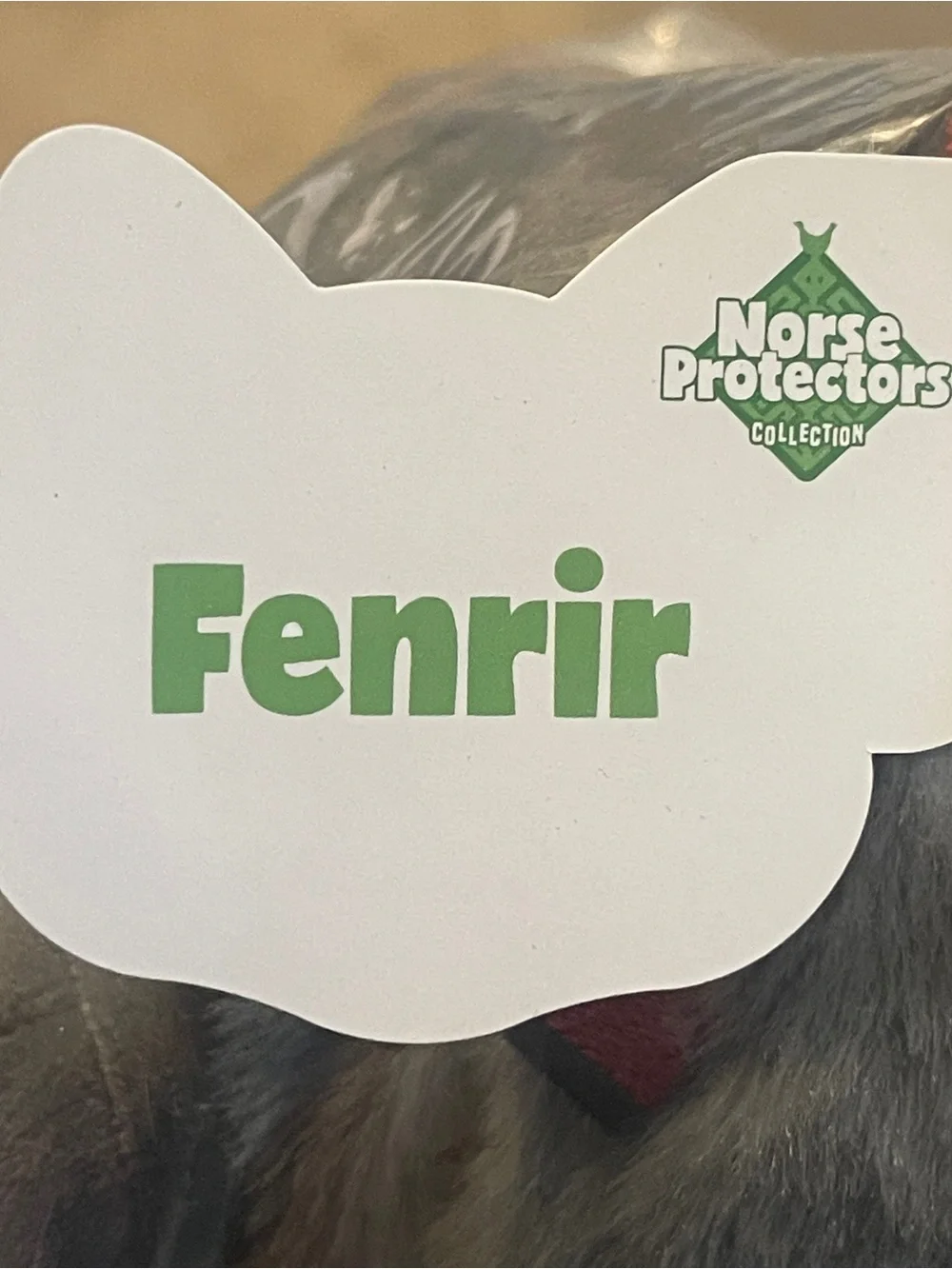 Whiskers Club Fenrir Norse Protectors Wolf Plush EyeWhiskers Studio